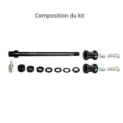 Axe De Roue Pour Fixation Remorque Topeak Journey Trailer TX 7 Axe De Roue Pour Fixation Remorque Topeak Journey Trailer TX – Image 5