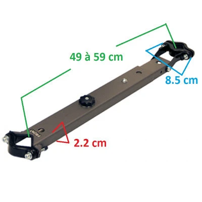 Barre De Fixation Supplémentaire Pour Siège Enfant WeeRide 4 Barre De Fixation Supplémentaire Pour Siège Enfant WeeRide – Image 2