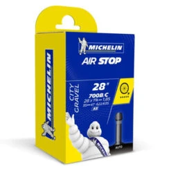 Chambre à Air Air Stop 700 / 28 Pouces Michelin -Magasin D'accessoires De Vélo chambre a air air stop 700 28 pouces michelin full 5