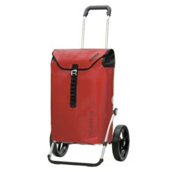 Chariot De Courses Royal Shopper Roues 3 Rayons Ortlieb Andersen -Magasin D'accessoires De Vélo chariot de courses royal shopper roues 3 rayons ortlieb rouge full