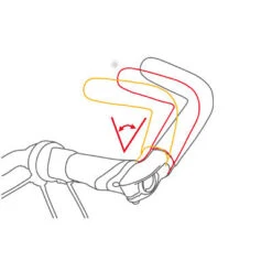 Cornes De Guidon Vélo Modulables Evo Touring L Ergotec -Magasin D'accessoires De Vélo cornes de guidon velo modulables evo touring l ergotec full 4