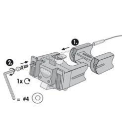 Déport De La Fixation De Sacoche De Guidon Ortlieb -Magasin D'accessoires De Vélo deport de la fixation de sacoche de guidon ortlieb full 4