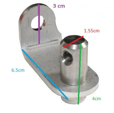 Fixation Lollypop Pour Remorque Vélo Y-frame 4 Fixation Lollypop Pour Remorque Vélo Y-frame – Image 2