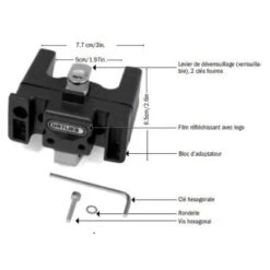 Fixation Pour Guidon Avec Serrure Ortlieb -Magasin D'accessoires De Vélo fixation pour guidon avec serrure ortlieb full 4