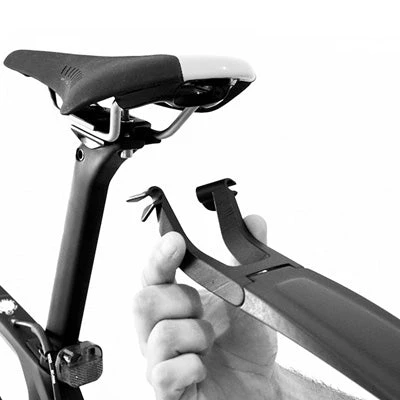 Garde Boue Clipsable Sous Selle S-Mud Short Polisport 4 Garde Boue Clipsable Sous Selle S-Mud Short Polisport – Image 2