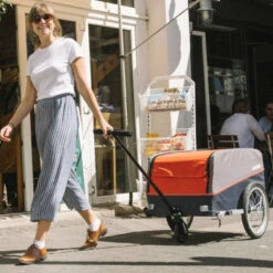 Kit Charrette Manuelle Pour Remorque Vélo Cargo Croozer -Magasin D'accessoires De Vélo kit charrette manuelle pour remorque velo cargo croozer full 3