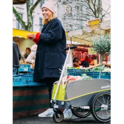 Kit Charrette Manuelle Pour Remorque Vélo Cargo Croozer -Magasin D'accessoires De Vélo kit charrette manuelle pour remorque velo cargo croozer full 5
