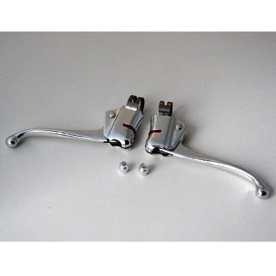 Leviers De Frein Vintage De Vélo DC135 Dia-Compe Couleur Argent 5 Leviers De Frein Vintage De Vélo DC135 Dia-Compe Couleur Argent – Image 3