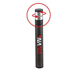 Mini-pompe Vélo Presta Légère En Carbone Titane Nana Barbieri -Magasin D'accessoires De Vélo mini pompe velo presta legere en carbone titane nana barbieri full 3