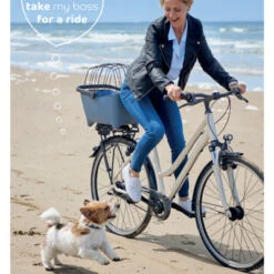 Panier Vélo Pour Chien Bleu Tendance Basil Buddy 11 Panier Vélo Pour Chien Bleu Tendance Basil Buddy -Magasin D'accessoires De Vélo panier velo pour chien bleu tendance basil buddy full 4