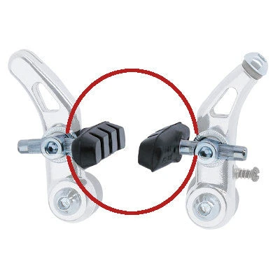 Patins Cantilever 60 Mm Pour Frein Vélo - La Paire 6 Patins Cantilever 60 Mm Pour Frein Vélo - La Paire – Image 4