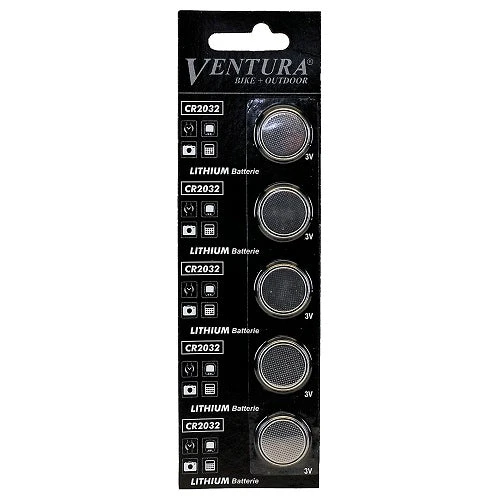 VENTURA Piles Plates Bouton CR 2032 Lithium 3V - Par 5 4 VENTURA Piles Plates Bouton CR 2032 Lithium 3V - Par 5 – Image 2