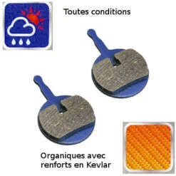 Plaquettes Organiques Pour Frein à Disque De Vélo - AVID BB5 10 Plaquettes Organiques Pour Frein à Disque De Vélo - AVID BB5 -Magasin D'accessoires De Vélo plaquettes organiques pour frein a disque de velo avid bb5 full 3