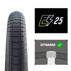 Pneu Vélo Schwalbe Big Apple 16 X 2.00 -Magasin D'accessoires De Vélo pneu velo schwalbe big apple 16 x 2 00 full 3