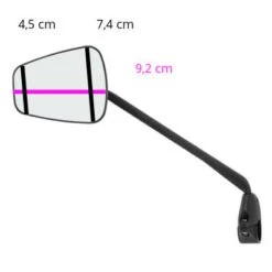 Rétroviseur Gauche Pour Vélo Espion Z56 Zefal -Magasin D'accessoires De Vélo retroviseur gauche pour velo espion z56 zefal full 5