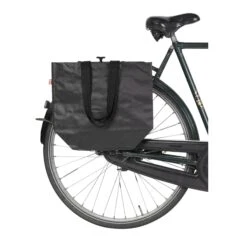 Sac Cabas Sur Porte Bagages Arrière Bikezac 2.0 Cobags 15 Sac Cabas Sur Porte Bagages Arrière Bikezac 2.0 Cobags -Magasin D'accessoires De Vélo sac cabas cobags noir