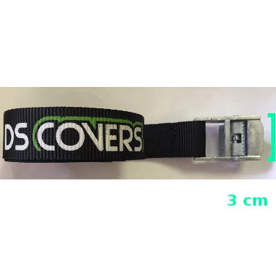 Sangles De Serrage 4m X 2.5cm Pour Vélo - Lot De 2 4 Sangles De Serrage 4m X 2.5cm Pour Vélo - Lot De 2 – Image 2