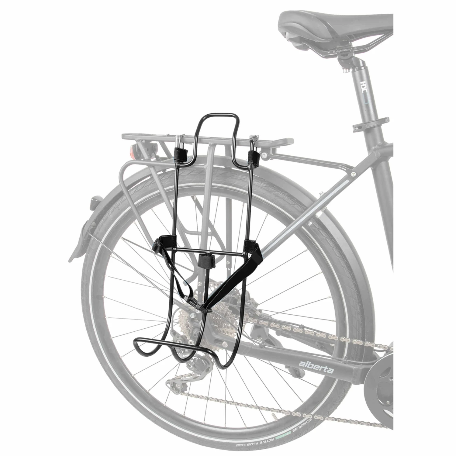 Support Sur Porte-bagages Pour Sacoche Et Sac à Dos M-Wave Racky Bag 4 Support Sur Porte-bagages Pour Sacoche Et Sac à Dos M-Wave Racky Bag – Image 2