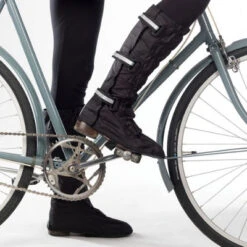 Sur Chaussures Leggits Imperméables Vélo Pour Femme - Noir -Magasin D'accessoires De Vélo sur chaussures leggits impermeables velo pour femme noir full 3