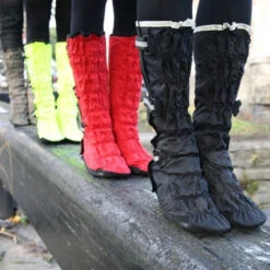 Sur Chaussures Leggits Imperméables Vélo Pour Femme - Noir -Magasin D'accessoires De Vélo sur chaussures leggits impermeables velo pour femme noir full 5