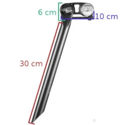 Tige De Selle Réglable Futura Ergotec -Magasin D'accessoires De Vélo tige de selle reglable futura ergotec full 6