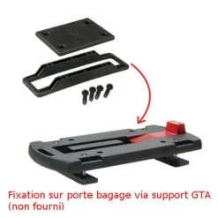 Top Case Klickfix Bike Box GTA Sur Porte Bagage Vélo -Magasin D'accessoires De Vélo top case klickfix bike box gta sur porte bagage velo full 5